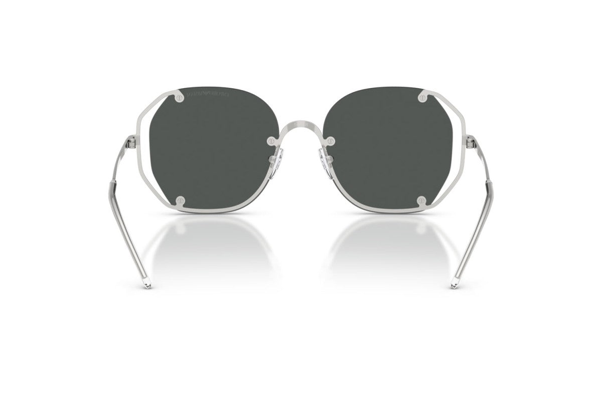OCCHIALE DA SOLE DONNA | EMPORIO ARMANI EA 2168 - 301587 ARGENTO LUCIDO - CALIBRO 54