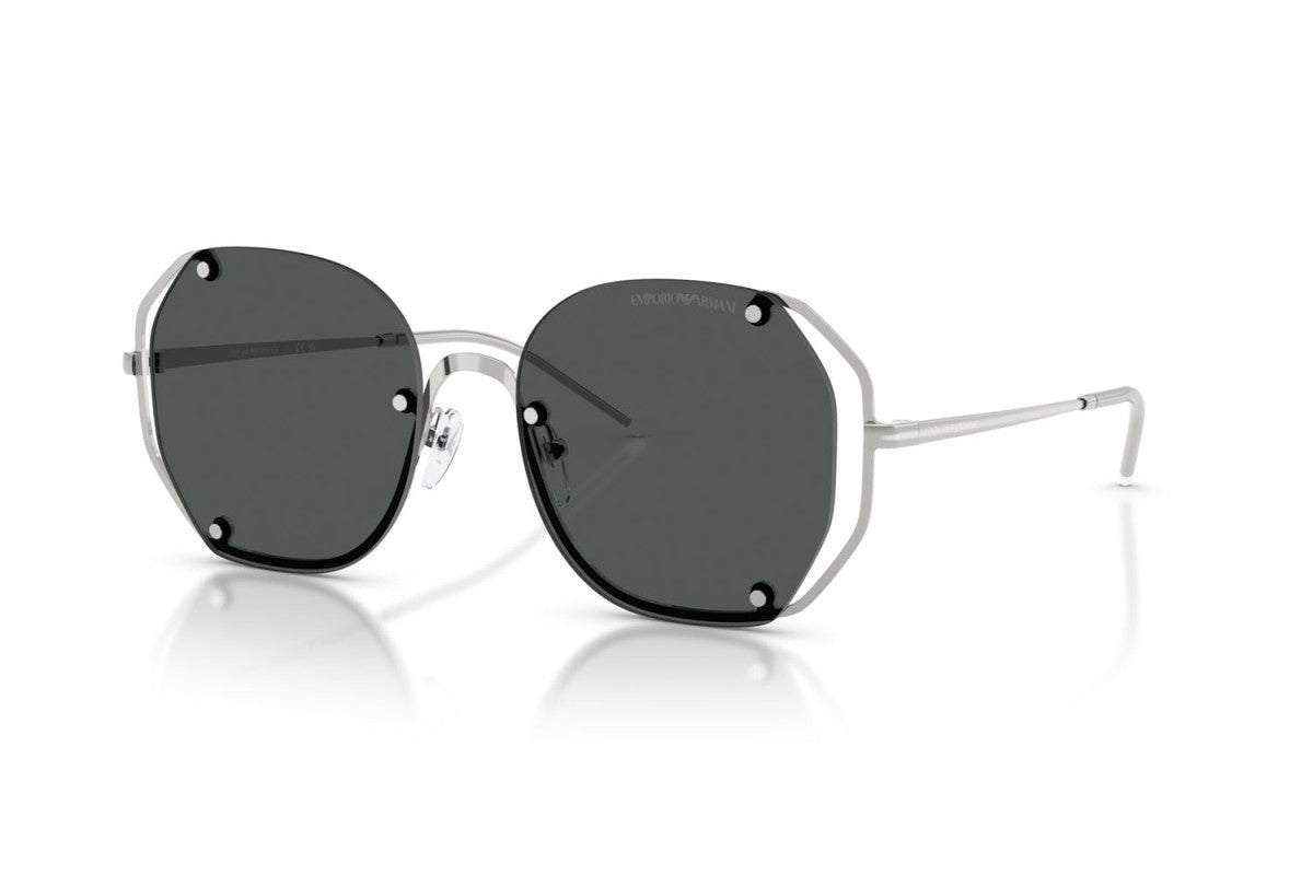 OCCHIALE DA SOLE DONNA | EMPORIO ARMANI EA 2168 - 301587 ARGENTO LUCIDO - CALIBRO 54