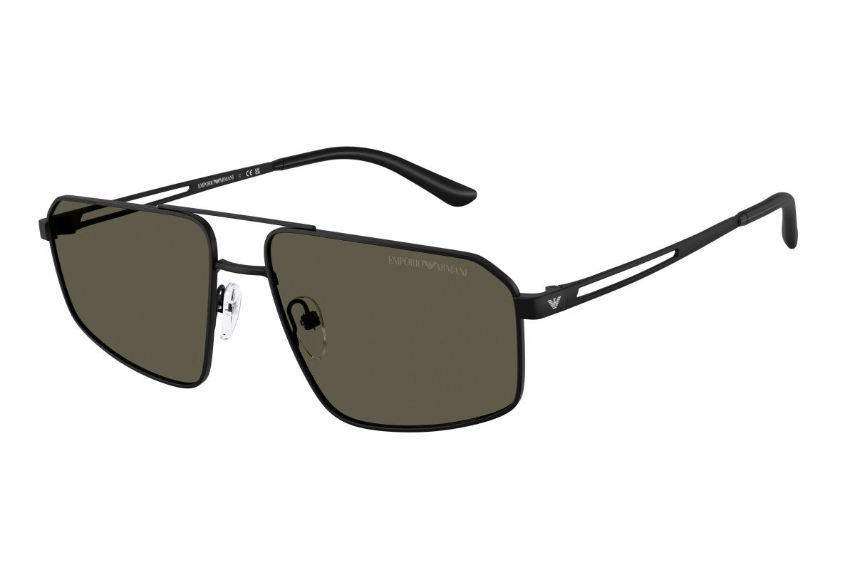 OCCHIALE DA SOLE UOMO | EMPORIO ARMANI EA 2173 - 300187 NERO OPACO - CALIBRO 59