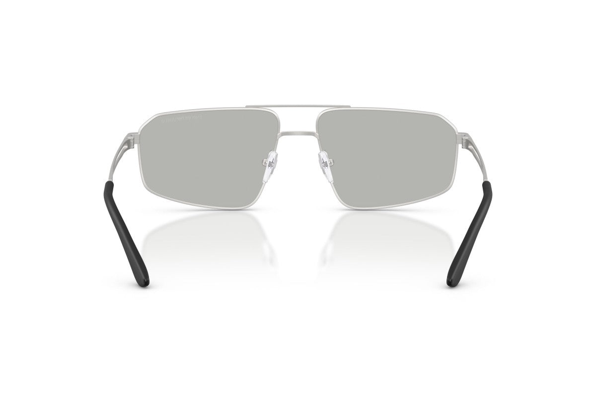 OCCHIALE DA SOLE UOMO | EMPORIO ARMANI EA 2173 - 30458V ARGENTO OPACO - CALIBRO 59