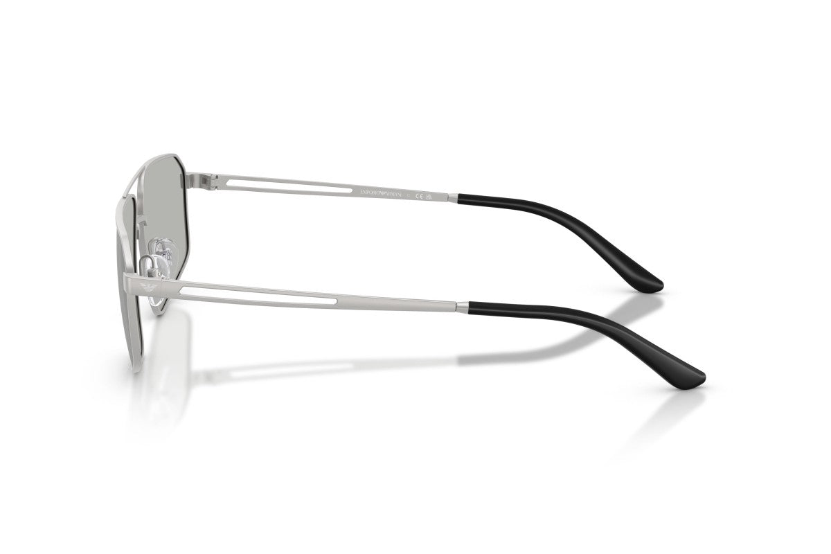 OCCHIALE DA SOLE UOMO | EMPORIO ARMANI EA 2173 - 30458V ARGENTO OPACO - CALIBRO 59