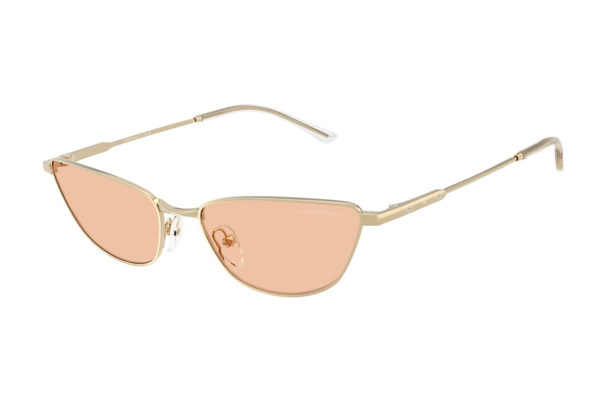 OCCHIALE DA SOLE DONNA | EMPORIO ARMANI EA 2174B - 301393 ORO PALLIDO LUCIDO - CALIBRO 55