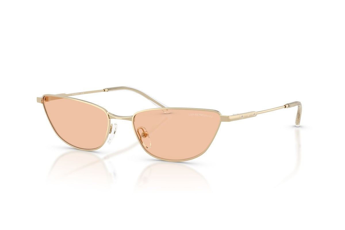 OCCHIALE DA SOLE DONNA | EMPORIO ARMANI EA 2174B - 301393 ORO PALLIDO LUCIDO - CALIBRO 55