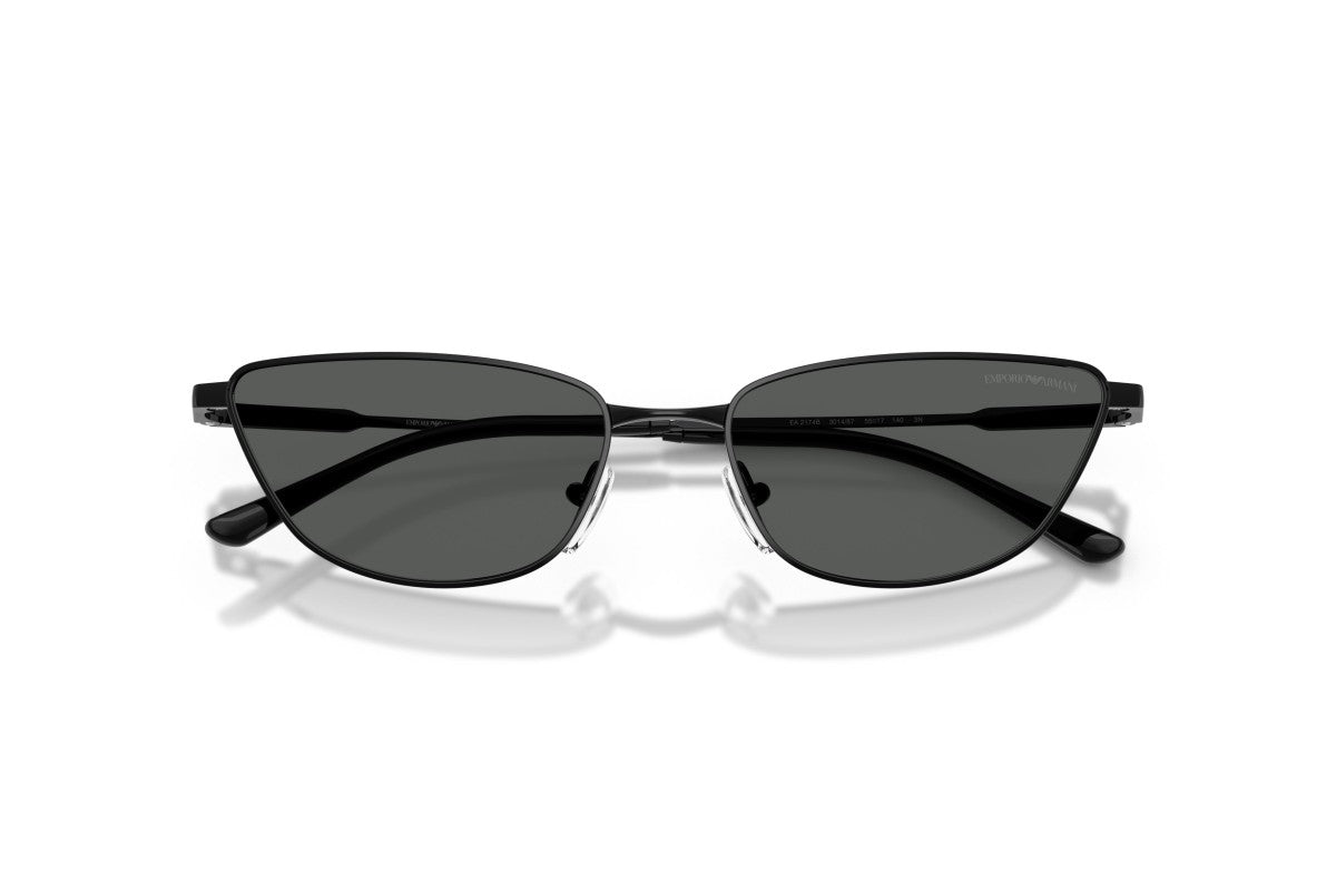 OCCHIALE DA SOLE DONNA | EMPORIO ARMANI EA 2174B - 301487 NERO LUCIDO - CALIBRO 55