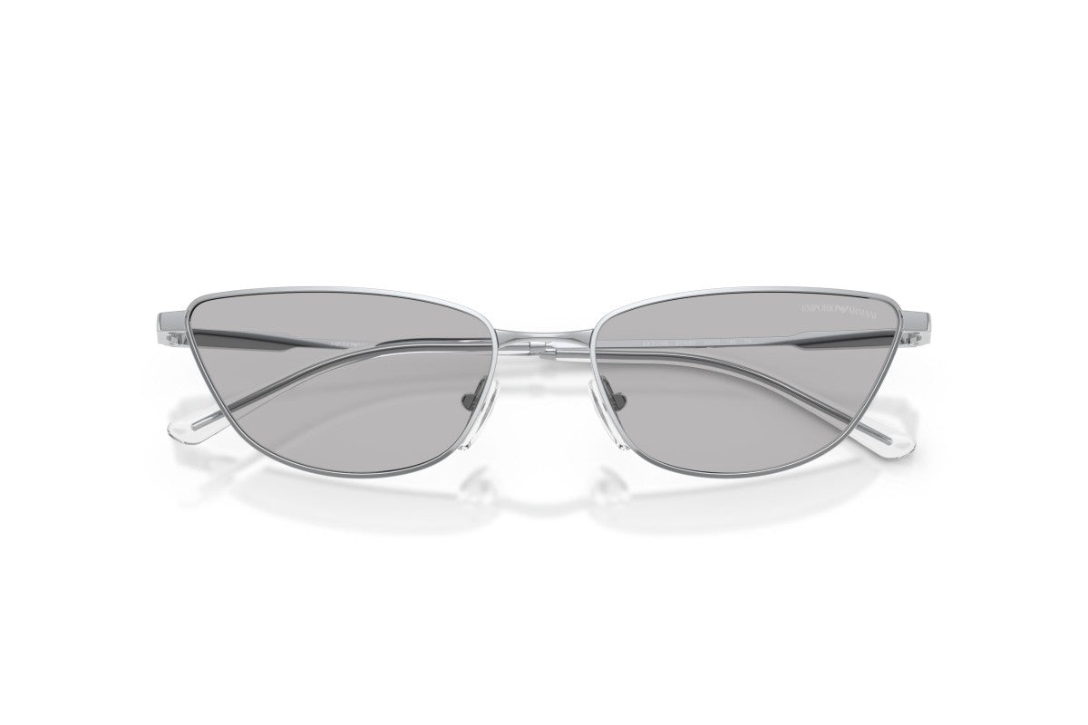 OCCHIALE DA SOLE DONNA | EMPORIO ARMANI EA 2174B - 301587 ARGENTO LUCIDO - CALIBRO 55