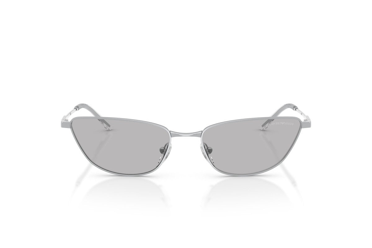 OCCHIALE DA SOLE DONNA | EMPORIO ARMANI EA 2174B - 301587 ARGENTO LUCIDO - CALIBRO 55