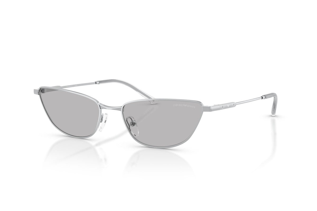 OCCHIALE DA SOLE DONNA | EMPORIO ARMANI EA 2174B - 301587 ARGENTO LUCIDO - CALIBRO 55