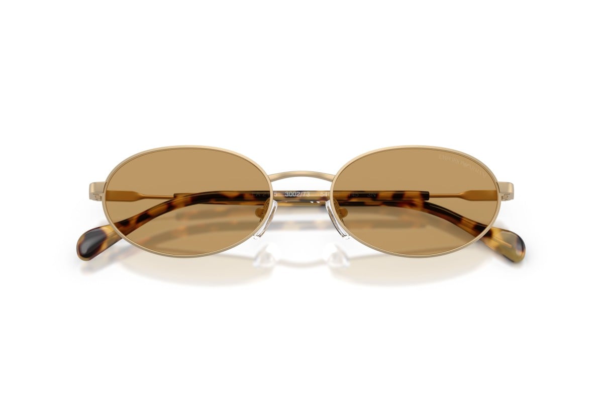 OCCHIALE DA SOLE UOMO | EMPORIO ARMANI EA 2175 - 300273 ORO PALLIDO OPACO - CALIBRO 54