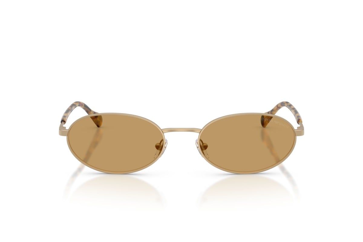 OCCHIALE DA SOLE UOMO | EMPORIO ARMANI EA 2175 - 300273 ORO PALLIDO OPACO - CALIBRO 54