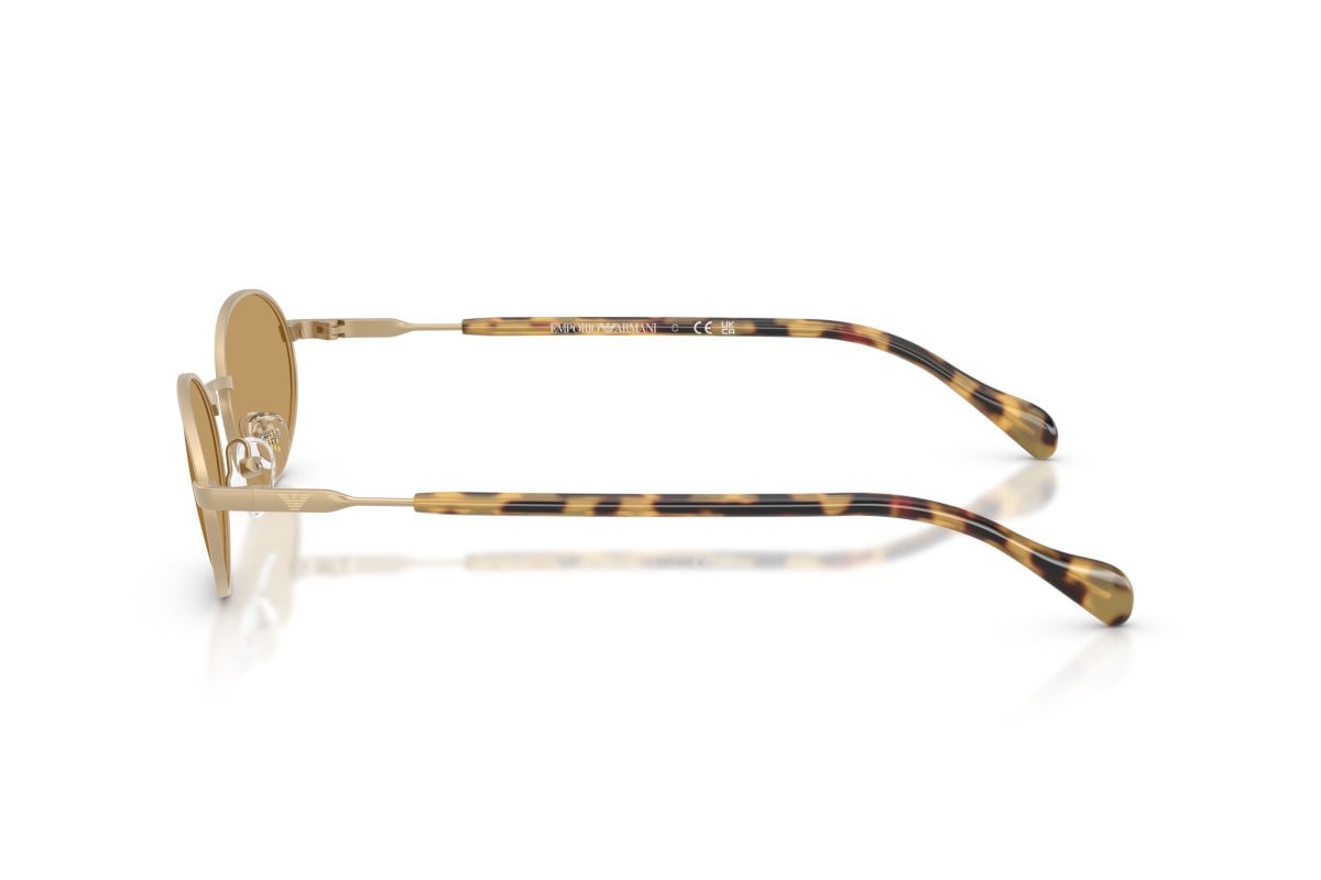 OCCHIALE DA SOLE UOMO | EMPORIO ARMANI EA 2175 - 300273 ORO PALLIDO OPACO - CALIBRO 54