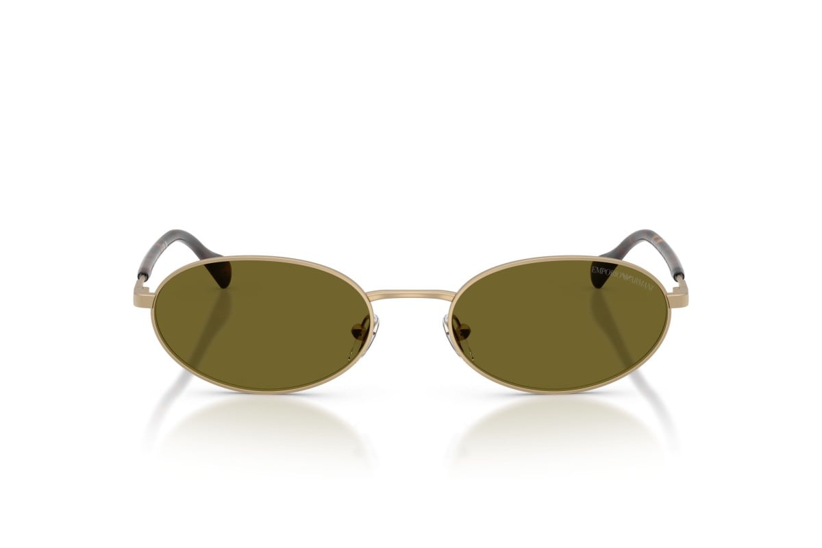 OCCHIALE DA SOLE UOMO | EMPORIO ARMANI EA 2175 - 3002/2 ORO PALLIDO OPACO - CALIBRO 54