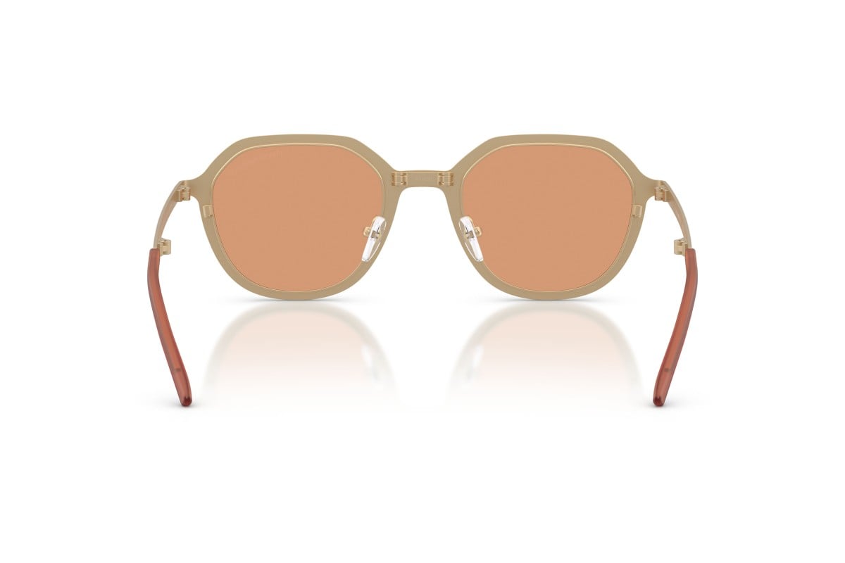 OCCHIALE DA SOLE UOMO | EMPORIO ARMANI EA 2176 - 3002/7 ORO PALLIDO OPACO - CALIBRO 51