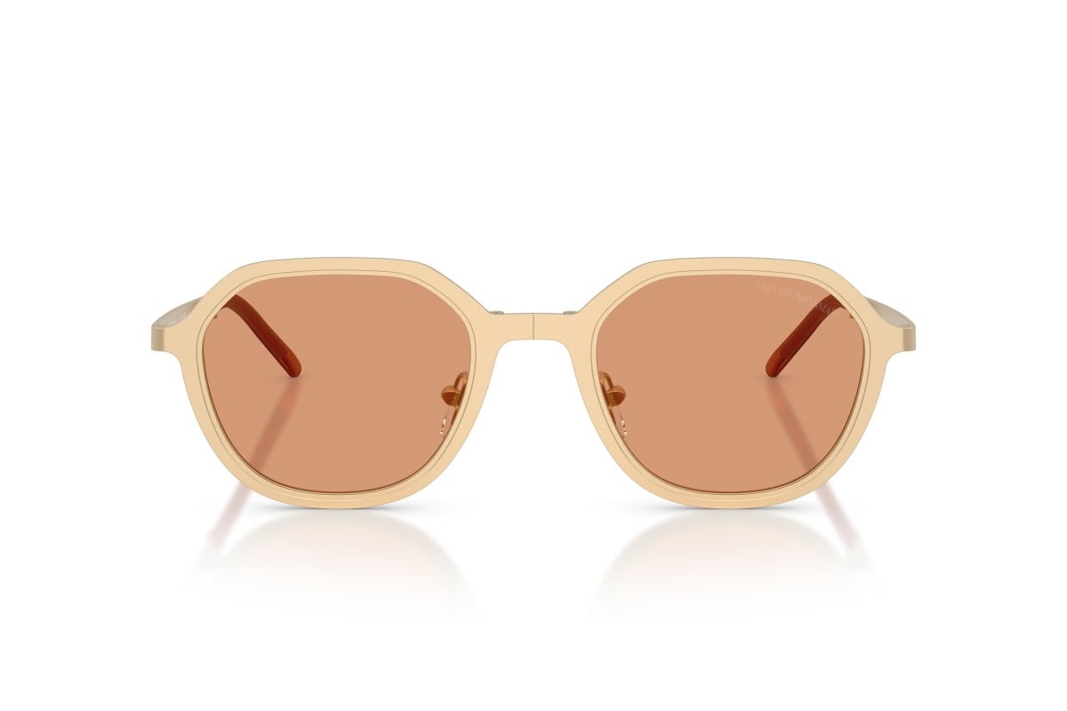 OCCHIALE DA SOLE UOMO | EMPORIO ARMANI EA 2176 - 3002/7 ORO PALLIDO OPACO - CALIBRO 51