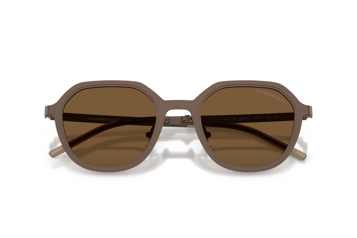 OCCHIALE DA SOLE UOMO | EMPORIO ARMANI EA 2176 - 300693 BRONZO OPACO - CALIBRO 51