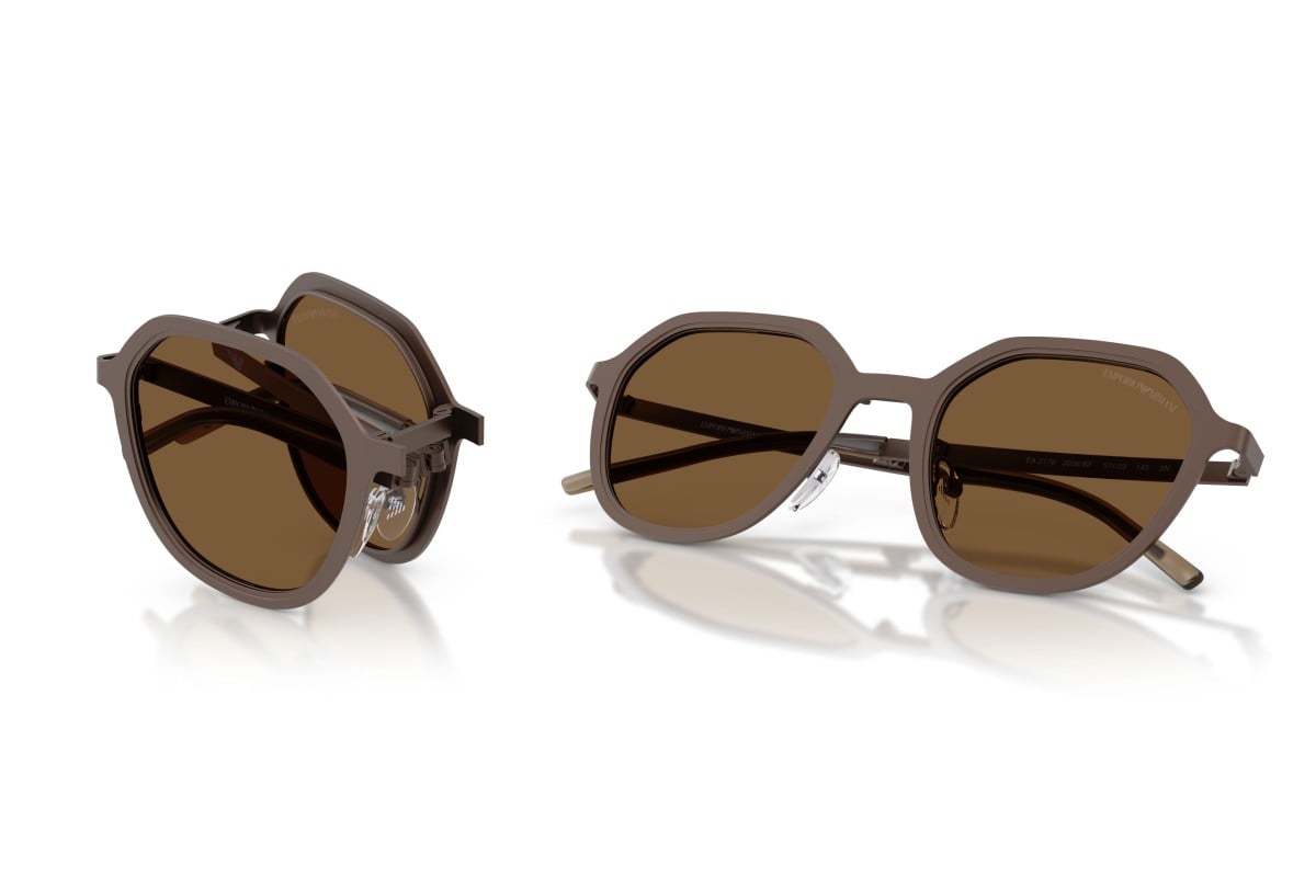 OCCHIALE DA SOLE UOMO | EMPORIO ARMANI EA 2176 - 300693 BRONZO OPACO - CALIBRO 51