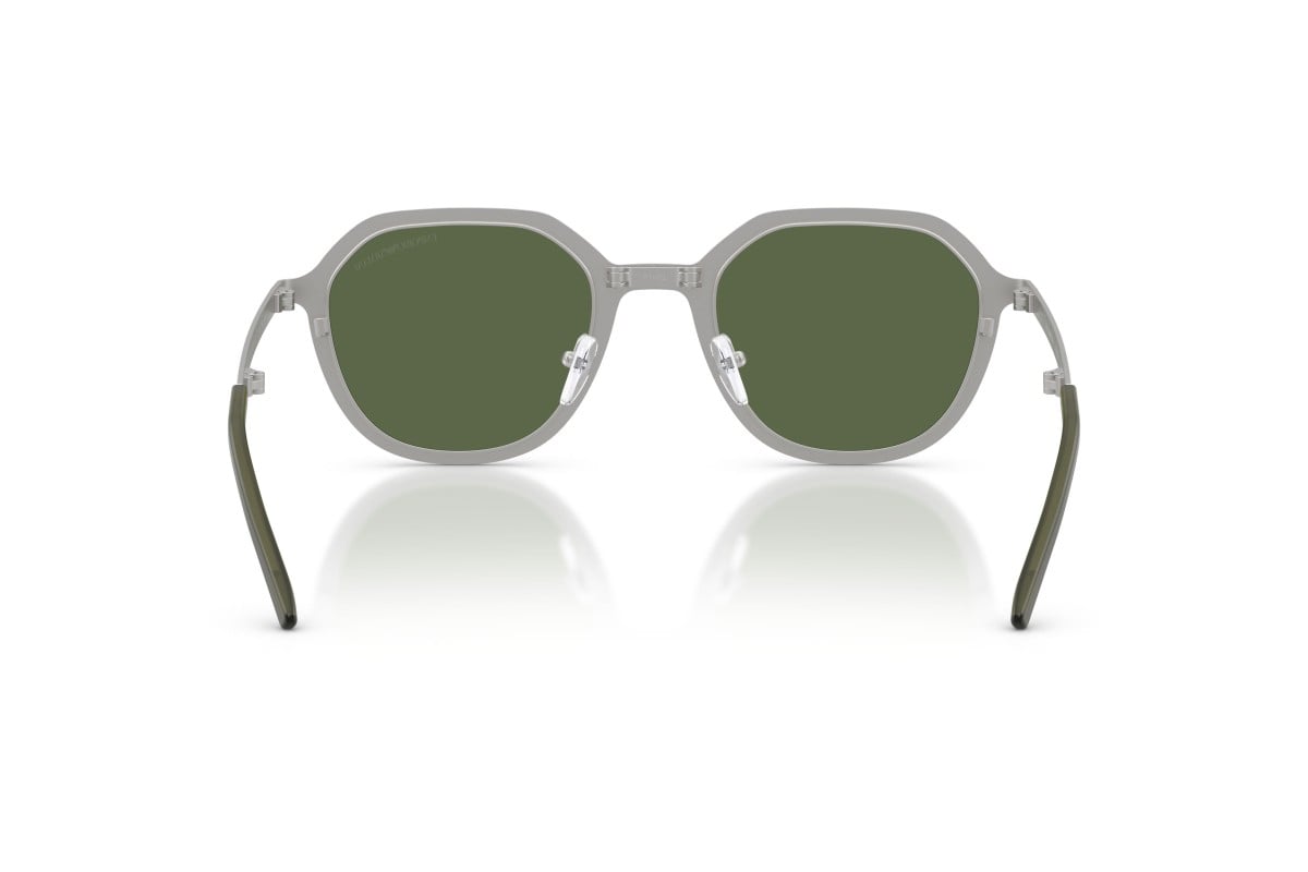 OCCHIALE DA SOLE UOMO | EMPORIO ARMANI EA 2176 - 301571 ARGENTO OPACO - CALIBRO 51