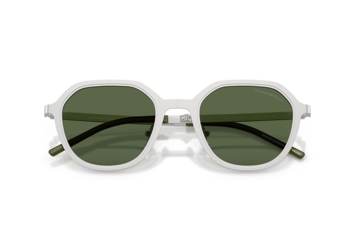 OCCHIALE DA SOLE UOMO | EMPORIO ARMANI EA 2176 - 301571 ARGENTO OPACO - CALIBRO 51