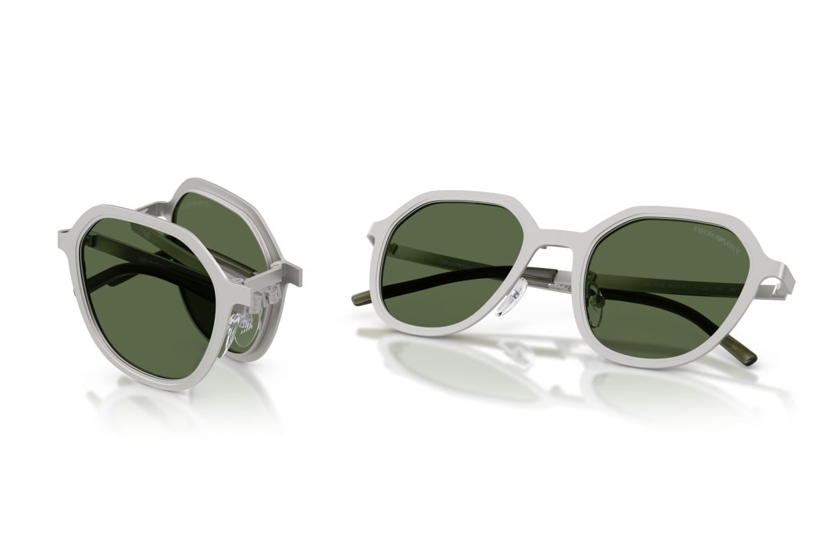 OCCHIALE DA SOLE UOMO | EMPORIO ARMANI EA 2176 - 301571 ARGENTO OPACO - CALIBRO 51