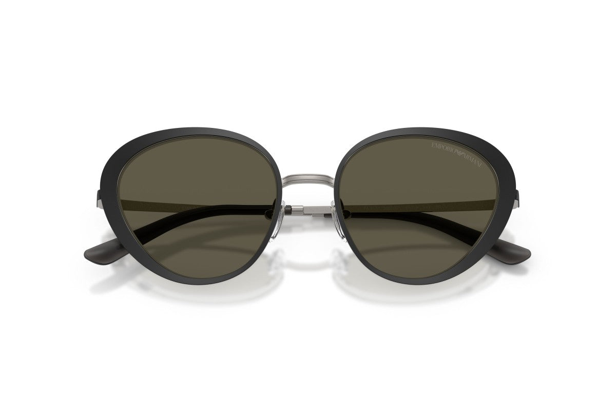 OCCHIALE DA SOLE DONNA | EMPORIO ARMANI EA 2177 - 300187 NERO OPACO - CALIBRO 51