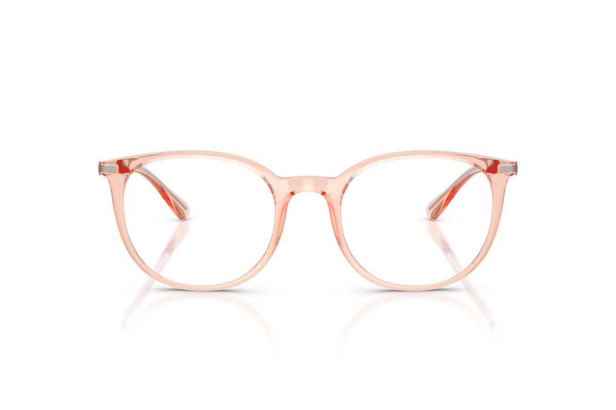 OCCHIALE DA VISTA DONNA | EMPORIO ARMANI EA 3168 - 6346 ROSA TRASPARENTE LUCIDO - CALIBRO 52