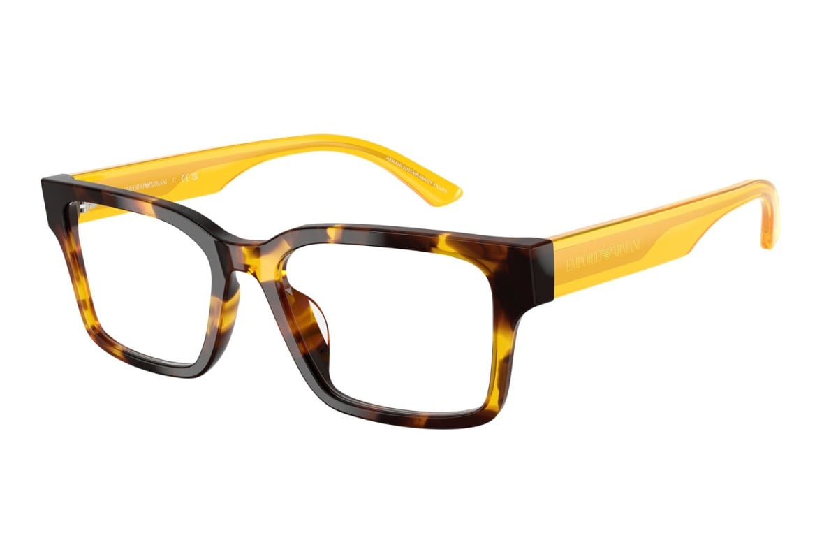 EMPORIO ARMANI - 6181 GIALLO AVANA | OCCHIALE DA VISTA DONNA - EA 3245U CALIBRO 54