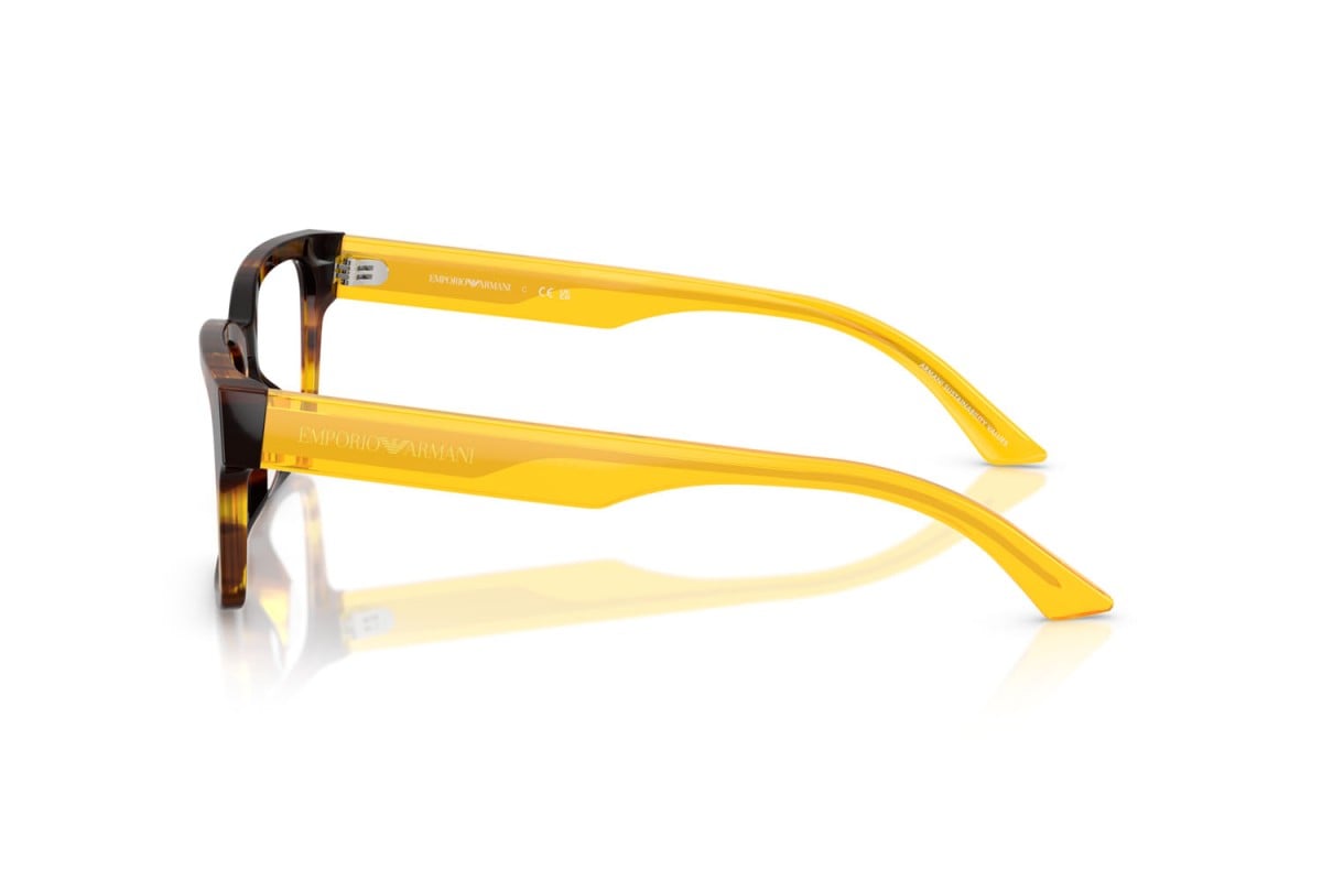 EMPORIO ARMANI - 6181 GIALLO AVANA | OCCHIALE DA VISTA DONNA - EA 3245U CALIBRO 54