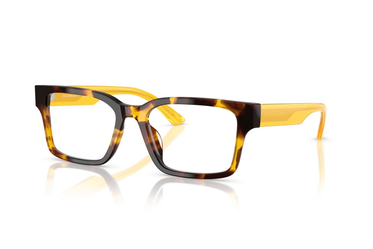 EMPORIO ARMANI - 6181 GIALLO AVANA | OCCHIALE DA VISTA DONNA - EA 3245U CALIBRO 52