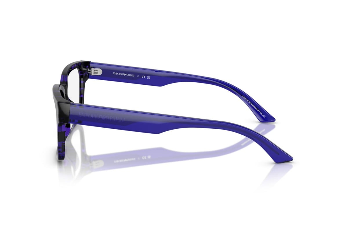 EMPORIO ARMANI - 6183 AVANA VIOLA | OCCHIALE DA VISTA DONNA - EA 3245U CALIBRO 54