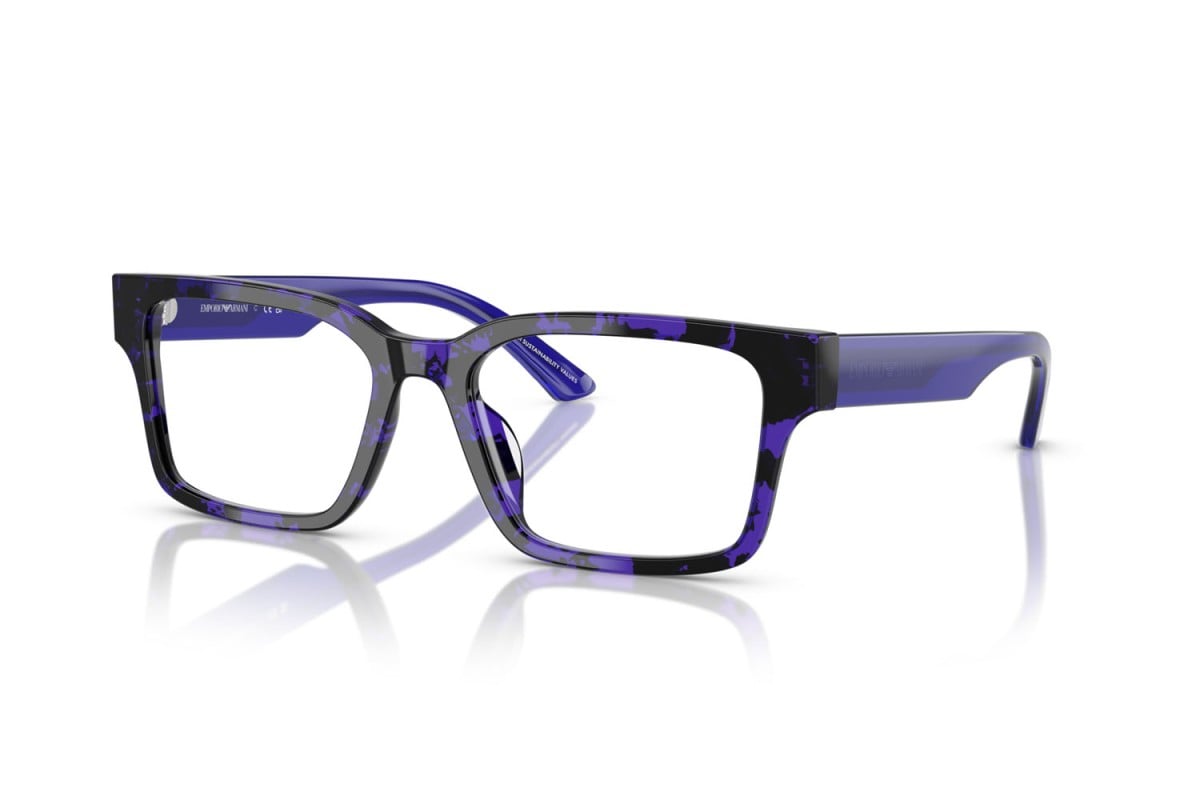 EMPORIO ARMANI - 6183 AVANA VIOLA | OCCHIALE DA VISTA DONNA - EA 3245U CALIBRO 52