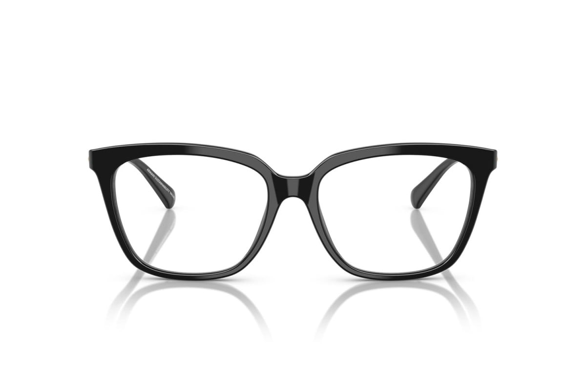 EMPORIO ARMANI - 5017 NERO LUCIDO | OCCHIALE DA VISTA DONNA - EA 3248 CALIBRO 53