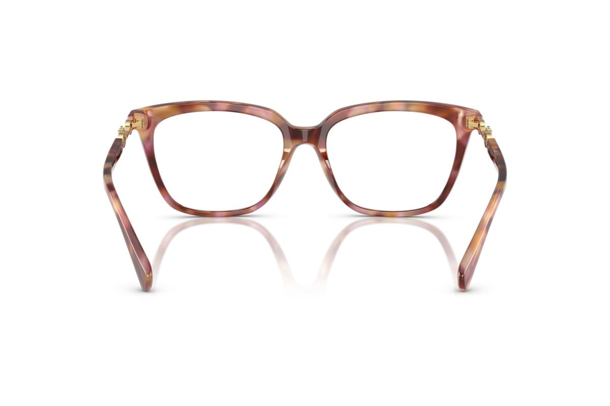 EMPORIO ARMANI - 6196 ROSSO AVANA LUCIDO | OCCHIALE DA VISTA DONNA - EA 3248 CALIBRO 53