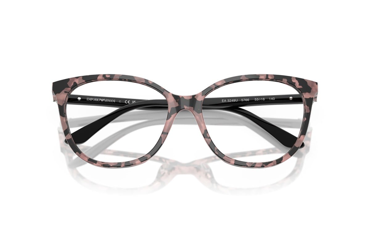 OCCHIALE DA VISTA DONNA | EMPORIO ARMANI EA 3249U - 5766 AVANA ROSA BRILLANTE - CALIBRO 53