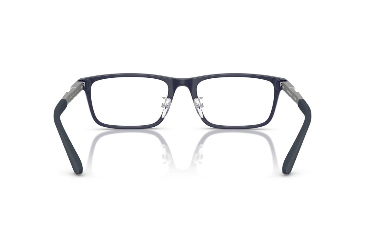 EMPORIO ARMANI - 6189 BLU SCURO OPACO | OCCHIALE DA VISTA UOMO - EA 3251D CALIBRO 55