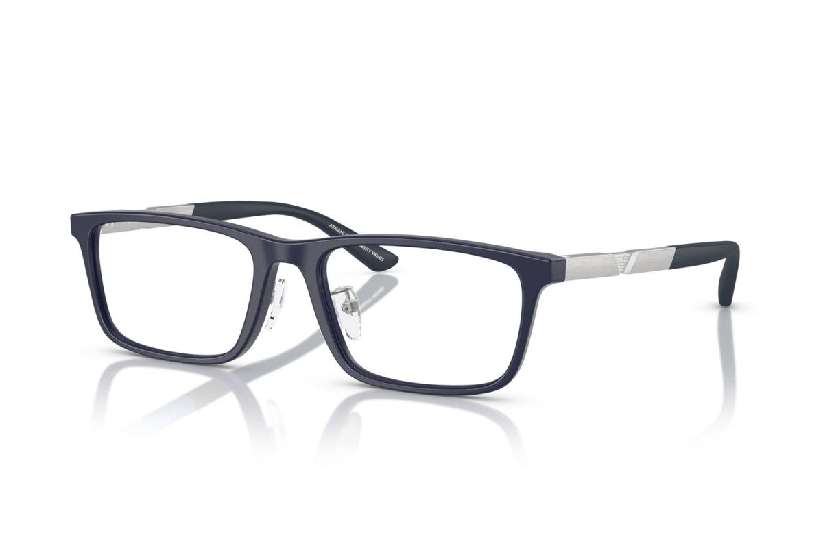 EMPORIO ARMANI - 6189 BLU SCURO OPACO | OCCHIALE DA VISTA UOMO - EA 3251D CALIBRO 55