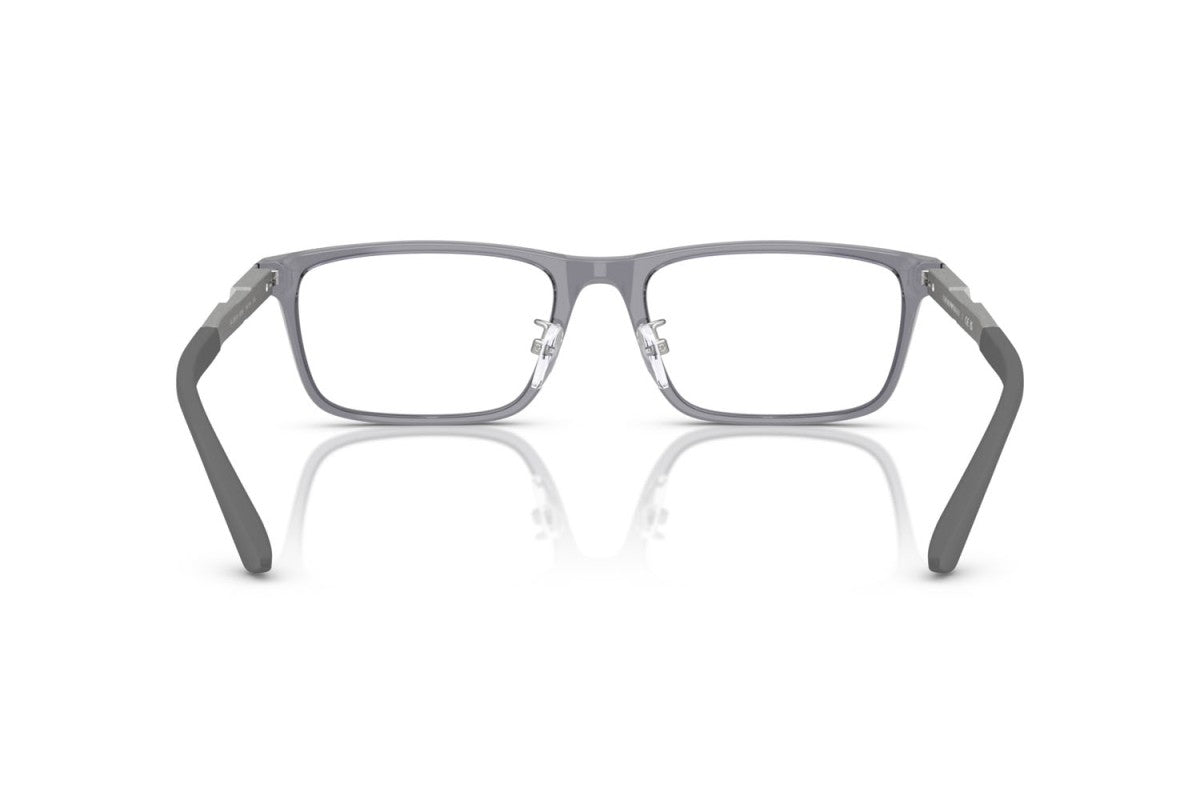 EMPORIO ARMANI - 6206 GRIGIO TRASPARENTE LUCIDO | OCCHIALE DA VISTA UOMO - EA 3251D CALIBRO 55