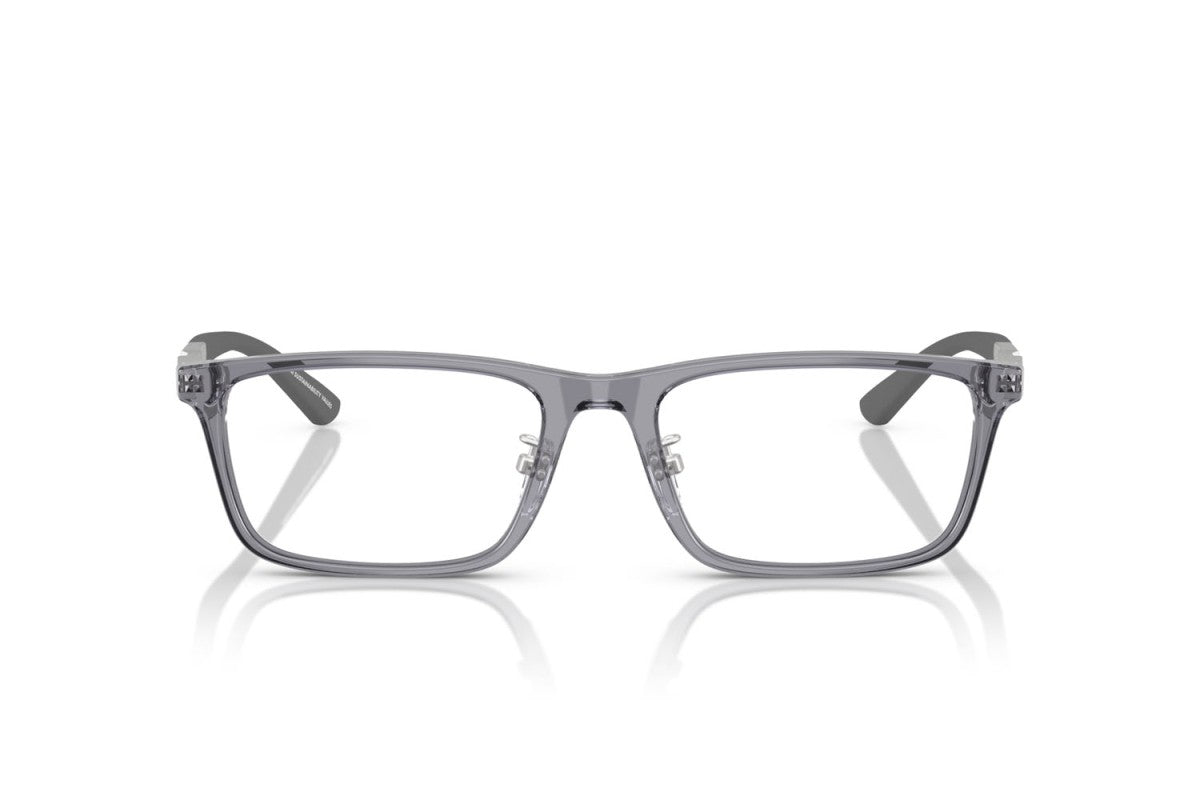 EMPORIO ARMANI - 6206 GRIGIO TRASPARENTE LUCIDO | OCCHIALE DA VISTA UOMO - EA 3251D CALIBRO 55