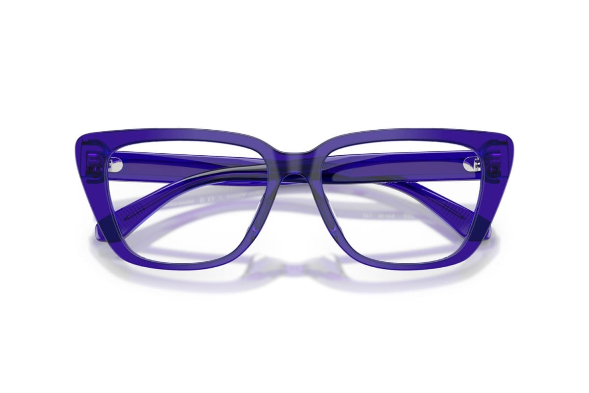 OCCHIALE DA VISTA DONNA | EMPORIO ARMANI EA 3256U - 6253 VIOLA TRASPARENTE LUCIDO - CALIBRO 52