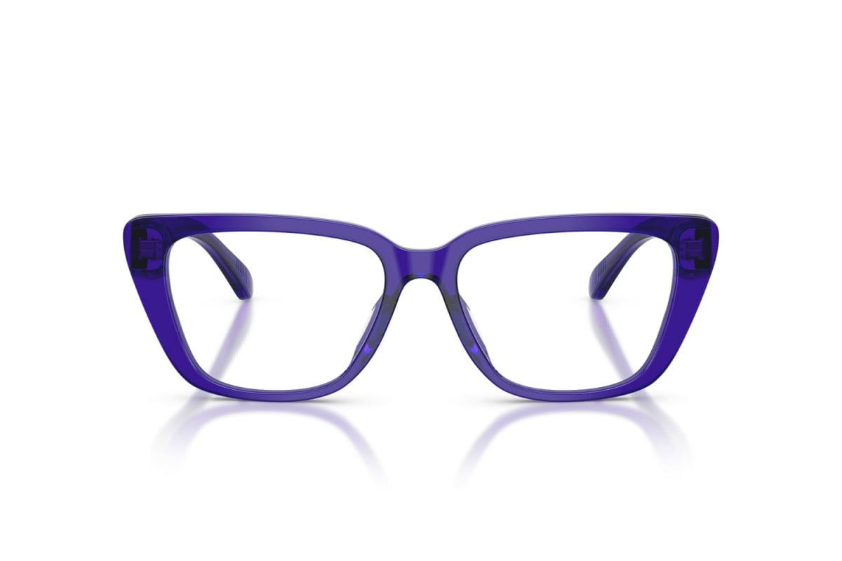 OCCHIALE DA VISTA DONNA | EMPORIO ARMANI EA 3256U - 6253 VIOLA TRASPARENTE LUCIDO - CALIBRO 52