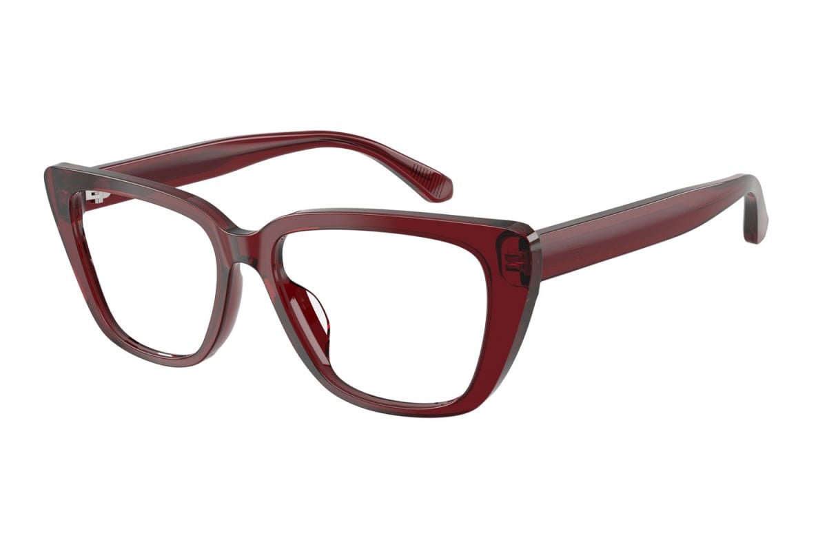 OCCHIALE DA VISTA DONNA | EMPORIO ARMANI EA 3256U - 6254 BORDEAUX TRASPARENTE LUCIDO - CALIBRO 52