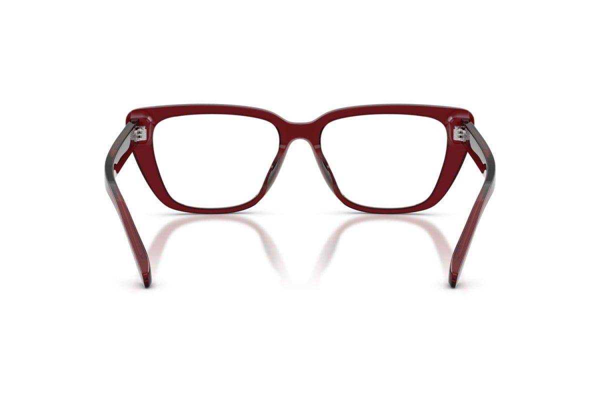 OCCHIALE DA VISTA DONNA | EMPORIO ARMANI EA 3256U - 6254 BORDEAUX TRASPARENTE LUCIDO - CALIBRO 52