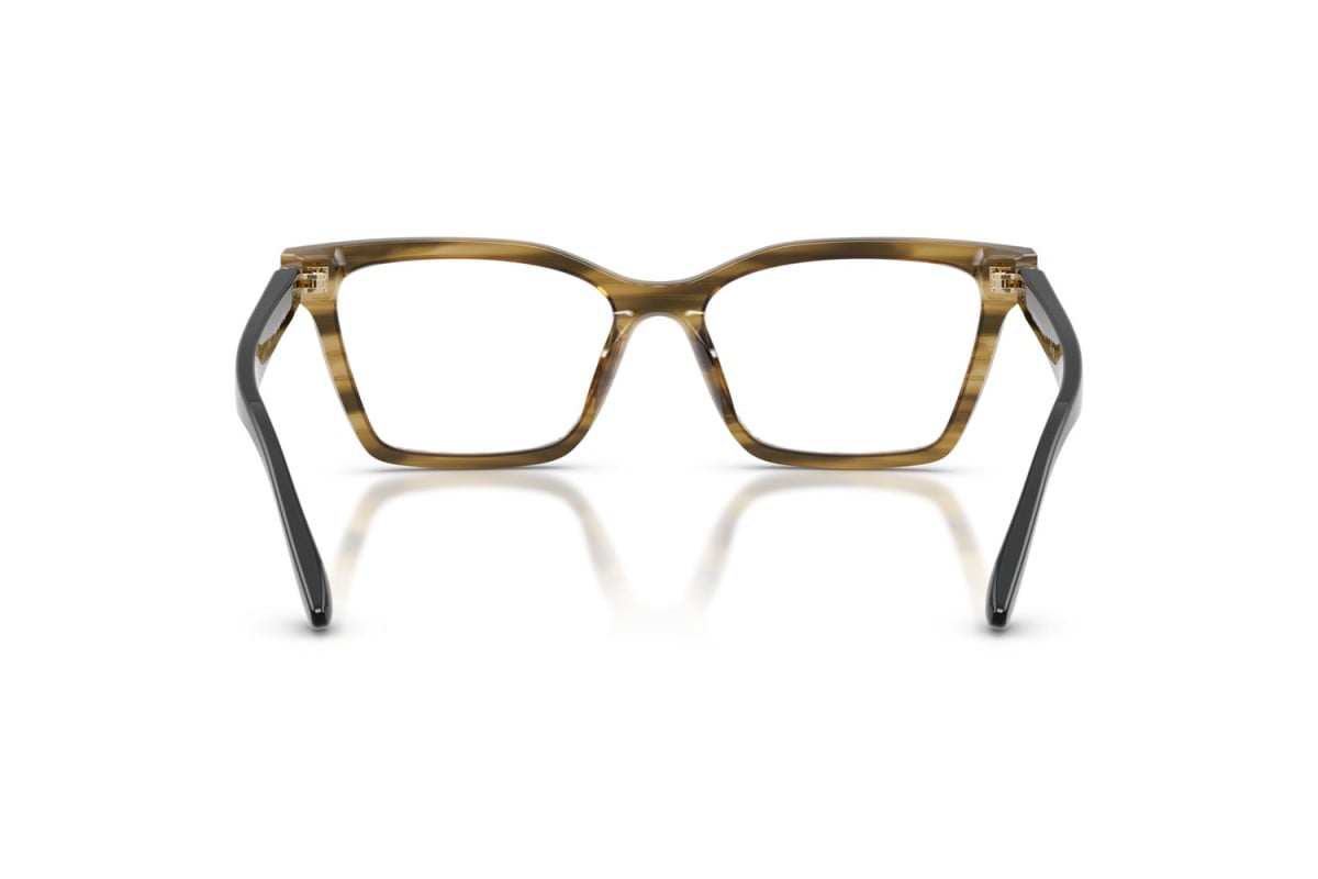 OCCHIALE DA VISTA DONNA | EMPORIO ARMANI EA 3261U - 6267 VERDE STRIATO LUCIDO - CALIBRO 52