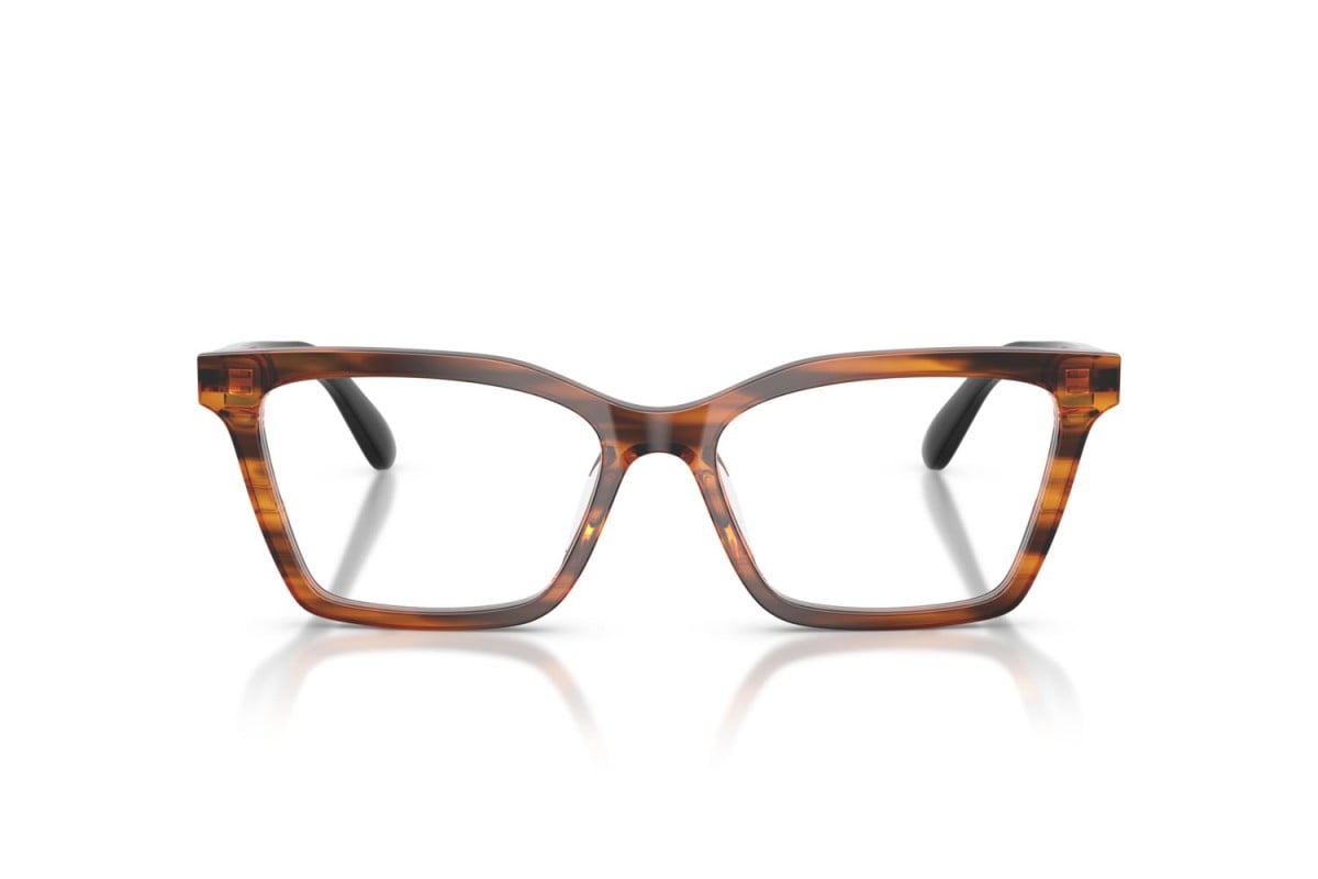 OCCHIALE DA VISTA DONNA | EMPORIO ARMANI EA 3261U - 6268 GIALLO STRIATO LUCIDO - CALIBRO 52
