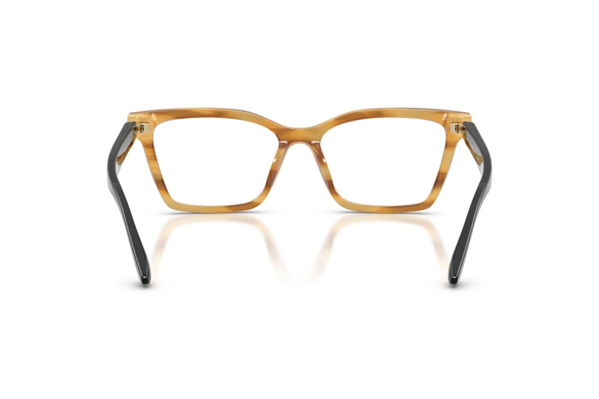 OCCHIALE DA VISTA DONNA | EMPORIO ARMANI EA 3261U - 6269 MIELE STRIATO LUCIDO - CALIBRO 52