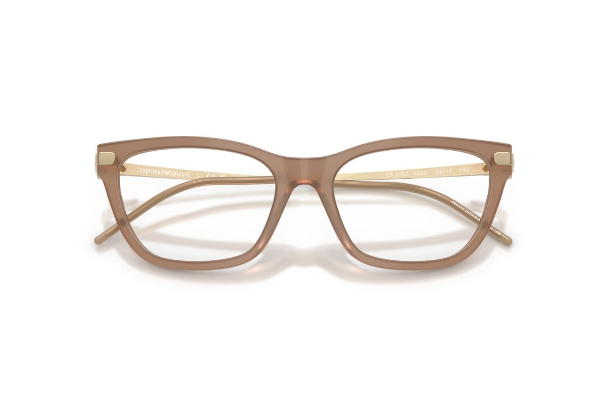 OCCHIALE DA VISTA DONNA | EMPORIO ARMANI EA 3262 - 6263 TUNDRA OPALE LUCENTE - CALIBRO 52