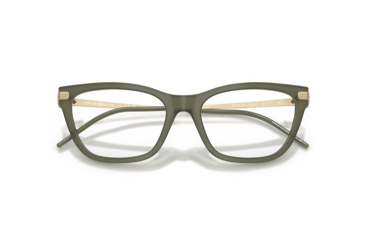 OCCHIALE DA VISTA DONNA | EMPORIO ARMANI EA 3262 - 6264 VERDE OPALE LUCIDO - CALIBRO 52