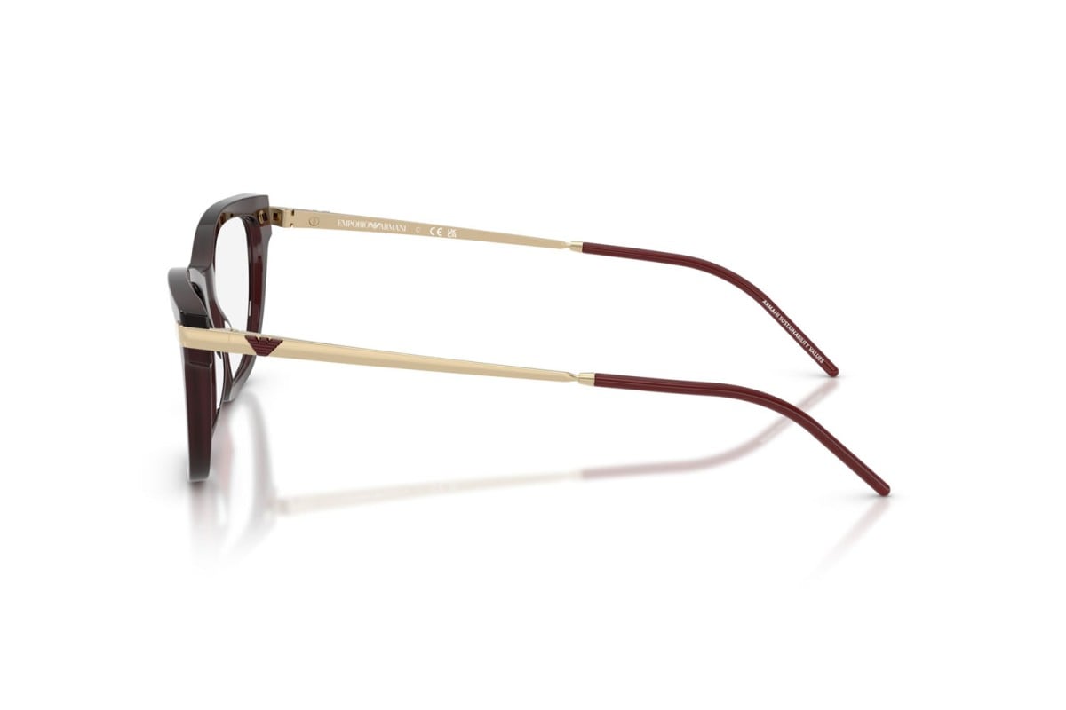 OCCHIALE DA VISTA DONNA | EMPORIO ARMANI EA 3262 - 6265 BORDEAUX OPALE LUCIDO - CALIBRO 54