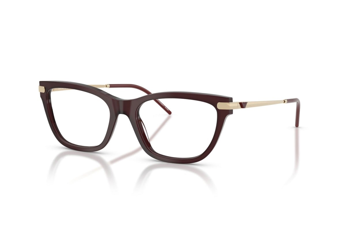 OCCHIALE DA VISTA DONNA | EMPORIO ARMANI EA 3262 - 6265 BORDEAUX OPALE LUCIDO - CALIBRO 54