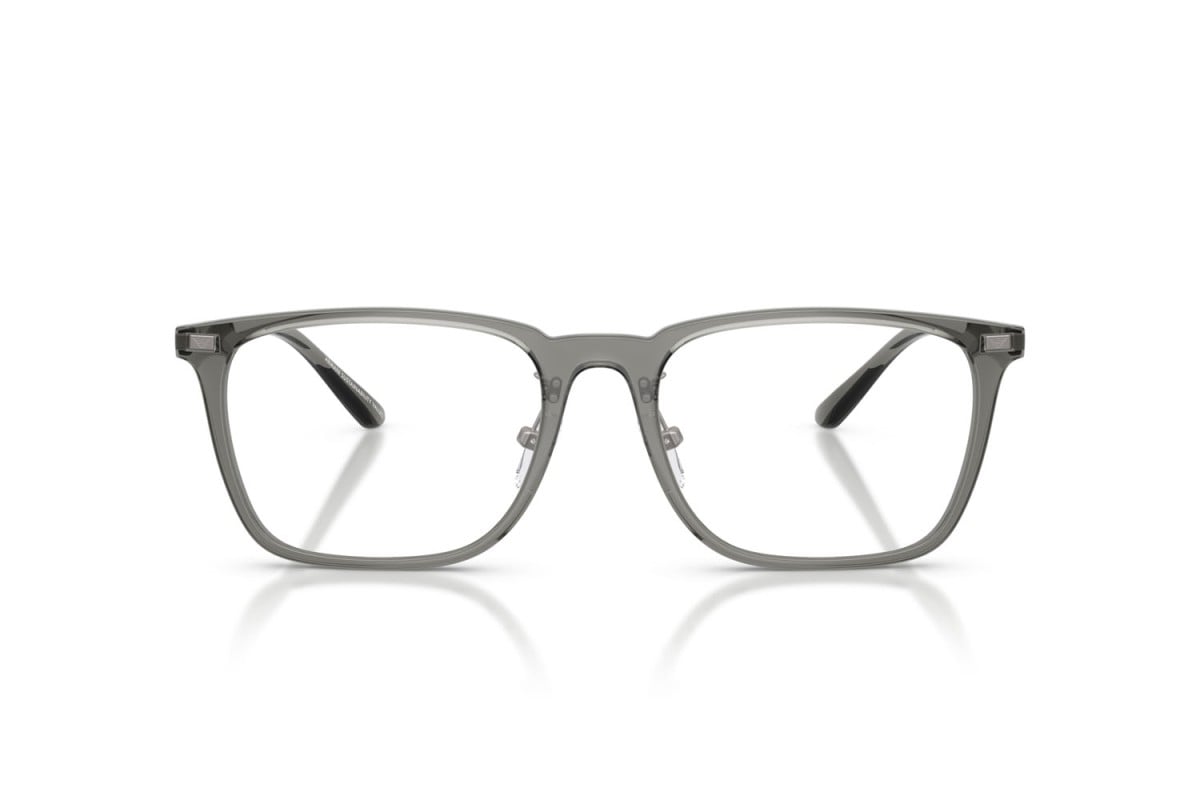 OCCHIALE DA VISTA UNISEX | EMPORIO ARMANI EA 3263D - 6106 GRIGIO TRASPARENTE LUCIDO - CALIBRO 55