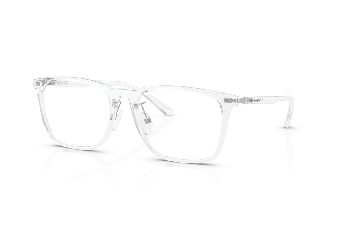 OCCHIALE DA VISTA UNISEX | EMPORIO ARMANI EA 3263D - 6344 CRISTALLO LUCIDO - CALIBRO 55
