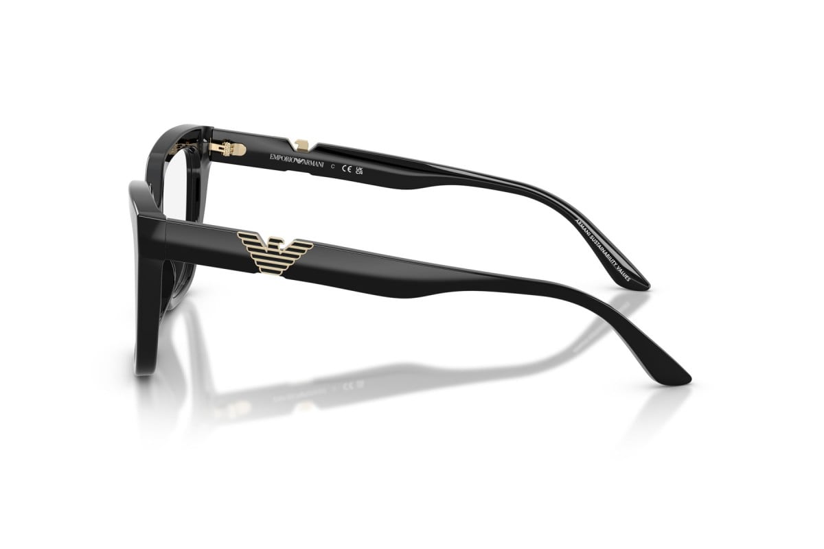 OCCHIALE DA VISTA DONNA | EMPORIO ARMANI EA 3267U - 5017 NERO LUCIDO - CALIBRO 52